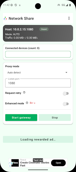 VPN Share Hotspot - Tethering Screenshot 2