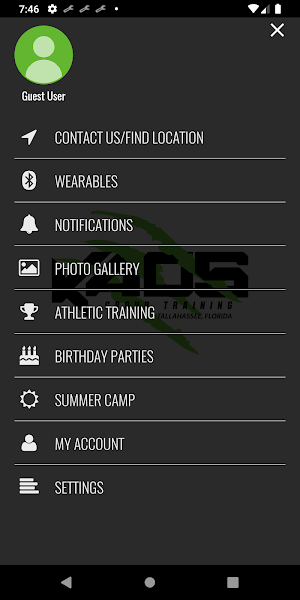 Kaos Group Training Screenshot 2