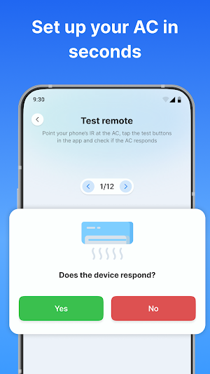 AC Remote Universal Controller Screenshot 1