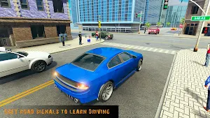 Car Crash Racing Sim 3D: Real Driving School Screenshot 1