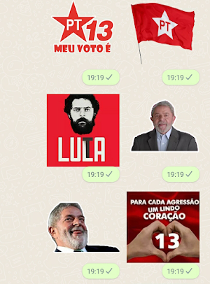 Figurinhas do PT Screenshot 2