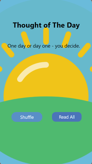Thought of the day by Maximus Screenshot 1