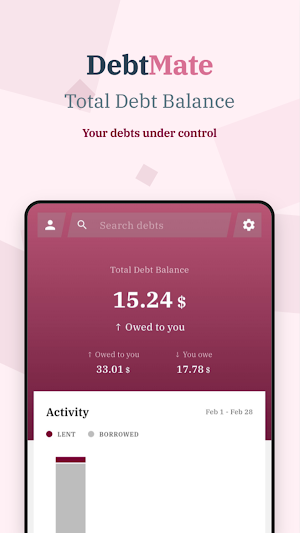DebtMate Screenshot 0