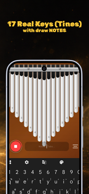 Real Kalimba Simulator Screenshot 2