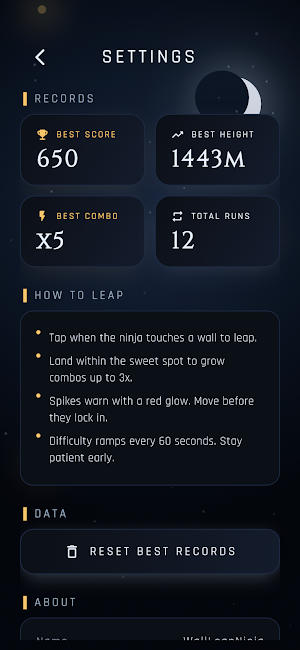 Wall Leap Ninja Screenshot 3