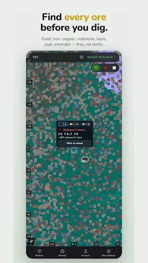 Seed Map & Ore Finder Screenshot 1