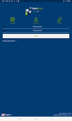 SigniaGlobe Financial Screenshot 1