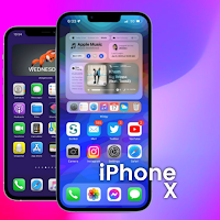 Launcher & Themes For iPhone X