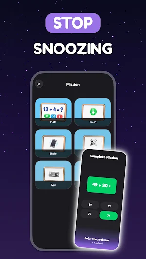Smart Alarm Clock - FixSleep Screenshot 2