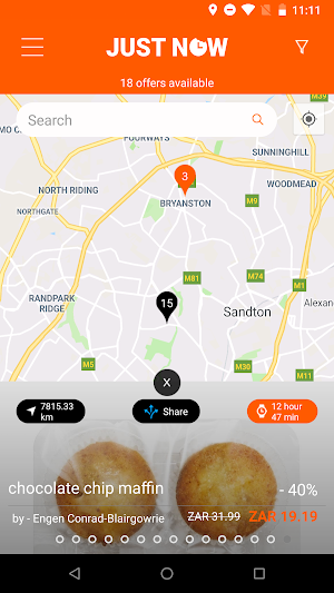 JustNow Food Screenshot 1