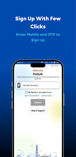 PeQuik-Recharge App Screenshot 0