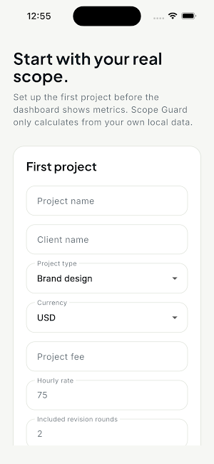 Scope Guard: Scope Manager Screenshot 0