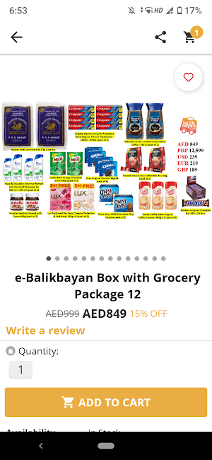Balikbayan Store Screenshot 3