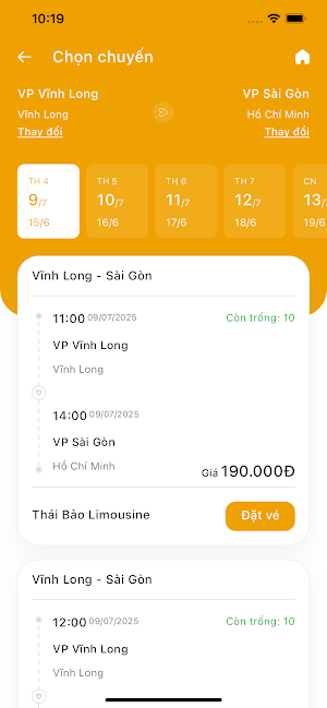 Thái Bảo Limousine Screenshot 1