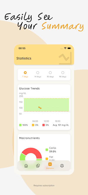 SugarNotes - Diabetes Logbook Screenshot 2