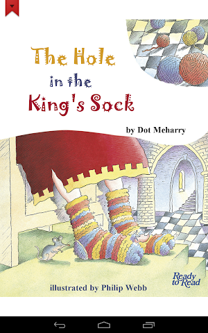 The Hole in the King's Sock - Ready to Read Screenshot 0