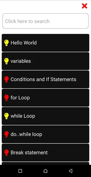 Learn C++ with exercises Screenshot 2
