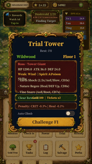 Elemental Summoner: Idle RPG Screenshot 1