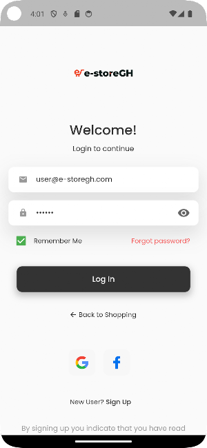E-StoreGH Screenshot 0