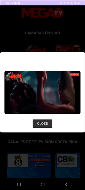 Mega TV Screenshot 1