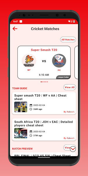 Predict 11- Cricket Prediction Screenshot 1