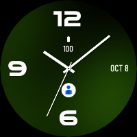 Green Black MX Watch Face