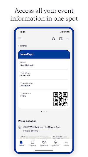 Booking.com Events Screenshot 1