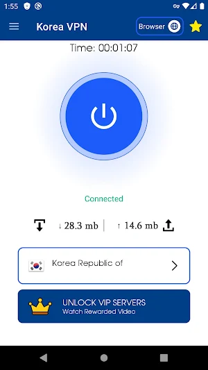 Korea VPN Pro South Korean VPN Screenshot 1