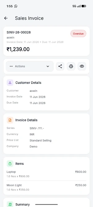 Bizsency Screenshot 2