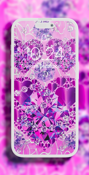 Diamond wallpaper Screenshot 2