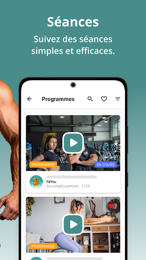 FitYou - Fitness, Nutrition Screenshot 2