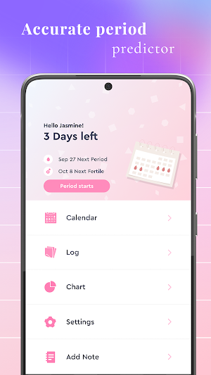 Period Tracker, Women Calendar Screenshot 2