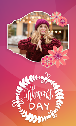 Womens Day Photo Frame Screenshot 3