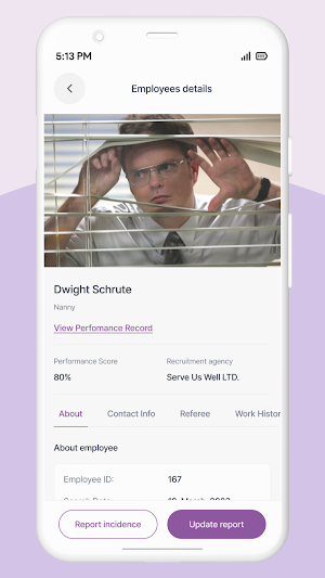 CheckMyStaff Screenshot 2