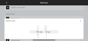 American Football Scoreboard Screenshot 2