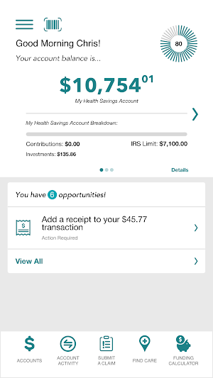 Maestro Health mSAVE Mobile Screenshot 2
