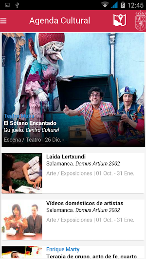 Agenda Cultural de Salamanca Screenshot 1