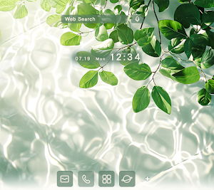 Verdant Waters Theme +HOME Screenshot 0