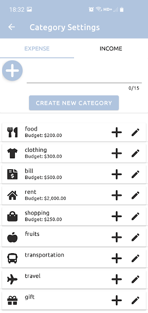 Budget App - Expense Tracker Screenshot 3