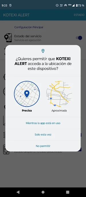 KOTEXI ALERT Screenshot 1