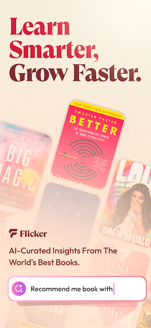 Flicker: Smart Book Summaries Screenshot 0