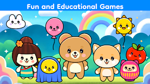 Kawaii Balloon Popping Games Screenshot 0