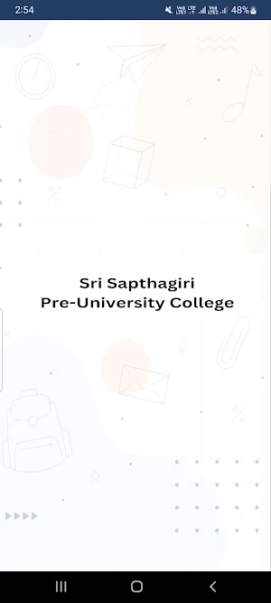 Sri Sapthagiri PU College Screenshot 0