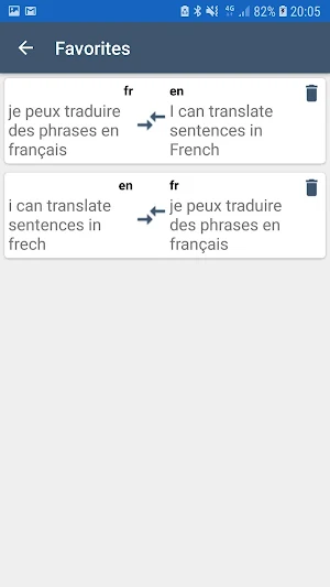 English French Translator with offline mode Screenshot 1
