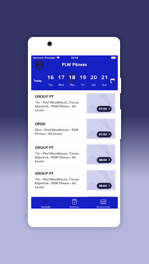 PLW FITNESS Screenshot 1