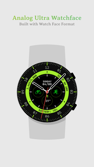 Analog Ultra Watch Face Screenshot 0