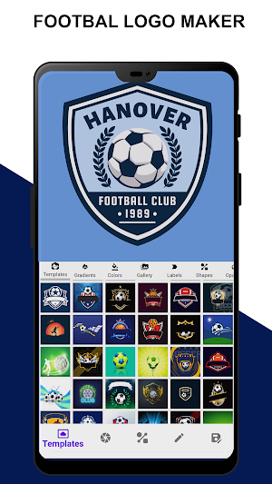 Football Logo Maker -Designer Screenshot 1