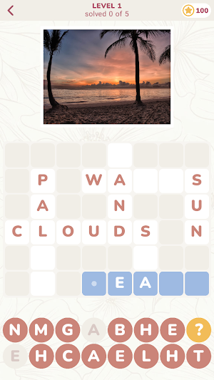 Mom's Crosswords with Pictures Screenshot 1