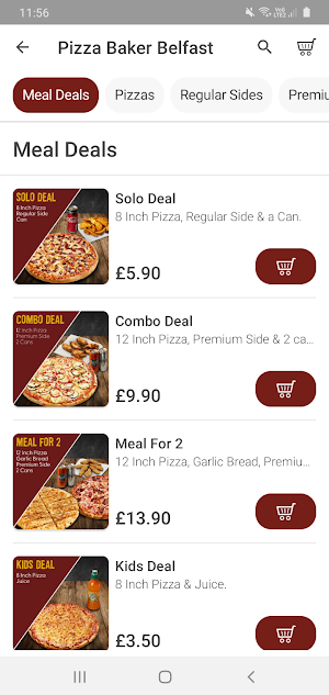 Pizzabaker IE Screenshot 1