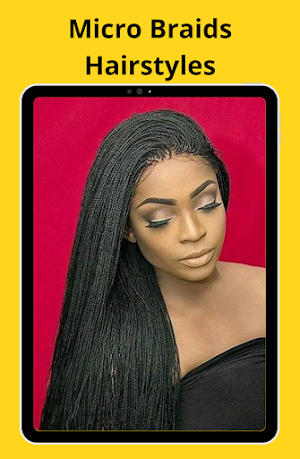 Micro Braids Hairstyles Screenshot 2